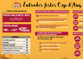 Entrades Cap d'Any Abrera 2022