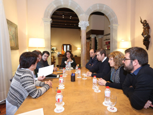 Reunió alcaldes amb Diputació FIL