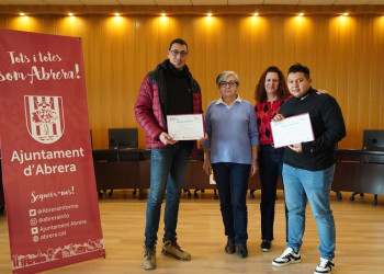 A Abrera apostem per la formació! Lliurem els diplomes acreditatius a l'alumnat de diversos cursos del Departament de Promoció Econòmica. Enhorabona a tothom! Curs d'utilització de codi de barres (PDA)