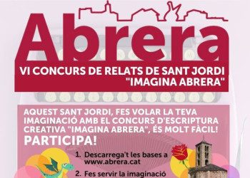 T'agrada escriure? Participa en el VI Concurs de Relats "Imagina Abrera"!