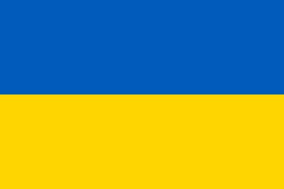 Abrera diu NO a la guerra! Condemnem la invasió militar d'Ucraïna i mostrem la nostra solidaritat amb el poble ucraïnès i les seves institucions. Bandera d'Ucraïna