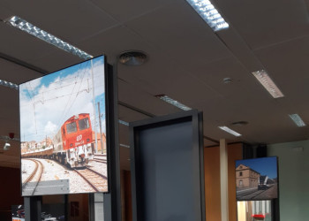 Commemorem els cent anys de l'arribada del ferrocarril a Abrera amb una exposició que podeu veure a la Casa de Cultura!