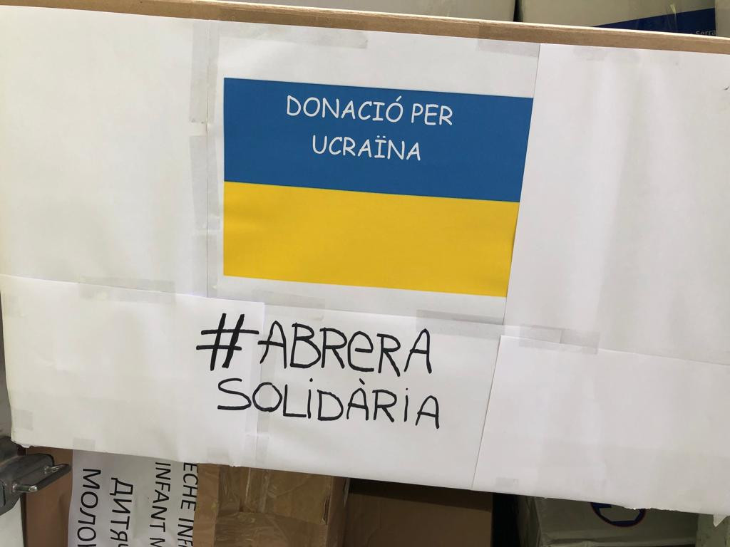 Abrera és solidària! Seguim amb els enviaments de material solidari a Ucraïna, amb més de 10.000 Kg. Moltes gràcies a tothom!