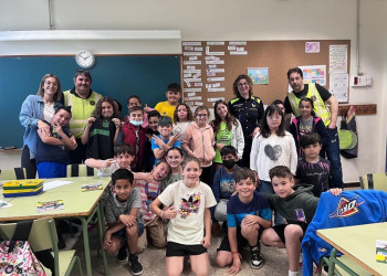 A Abrera apostem per la mobilitat segura a les escoles amb formació teòrica i pràctica de l'alumnat de quart i cinquè de primària