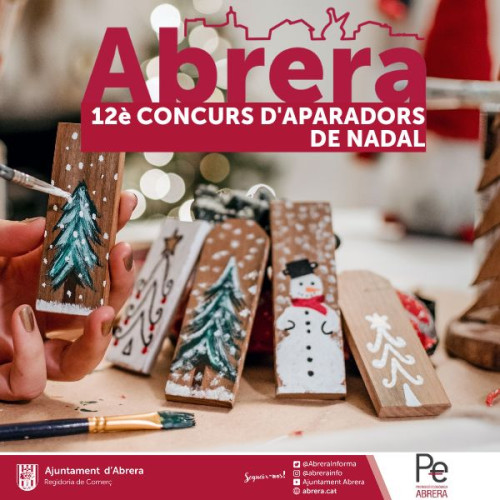 Tens una botiga al nostre municipi? Participa al XII Concurs d’Aparadors Nadalencs d'Abrera!