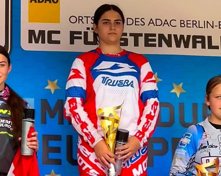 Felicitem l'abrerenca Adela Godino que ha dominat la Copa d'Europa de Mini Enduro 2025, disputada recentment a Alemanya