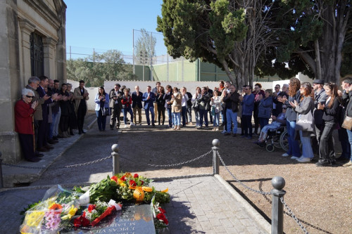 El Cementiri Vell d'Abrera acull un any més l'homenatge a les persones afusellades en aquest recinte l'any 1939