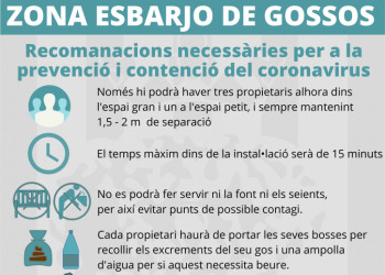 Reobrim els espais d'agility per animals de companyia i us donem una sèrie d'indicacions per poder accedir-hi al recinte amb seguretat