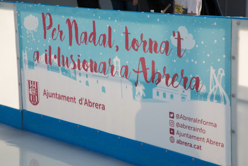 Aquest Nadal torna't a il·lusionar a Abrera! Inauguració de la Pista de Gel. 6 de desembre de 2019