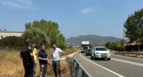 Exigim millores de seguretat a la C-55 a l'altura d'Abrera al Departament de Carreteres de la Generalitat de Catalunya