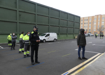 ELECCIONS 14F. L'Ajuntament realitza un simulacre de votació per assajar els protocols de seguretat dels comicis