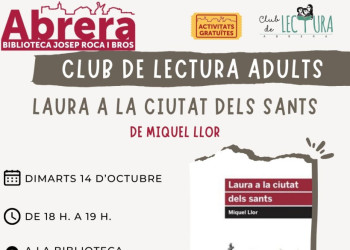 Atenció! La Biblioteca Josep Roca i Bros d'Abrera ha engegat el nou curs amb activitats per a tothom! Preneu nota! Us hi esperem!