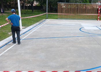 Duem a terme tasques de recondicionament de la pista de Sant Hilari pel foment de la pràctica esportiva a l'aire lliure