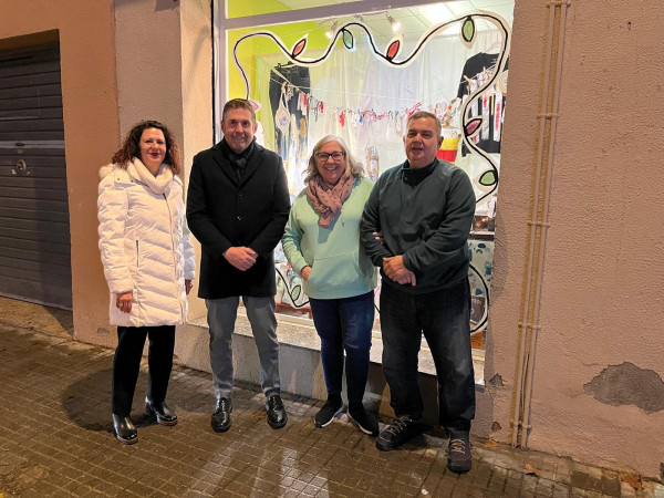 14è Concurs d’Aparadors Nadalencs d'Abrera. Manualitats Alean