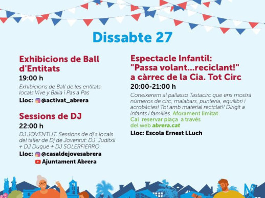 Aquest Sant Pere, Festa a Abrera!