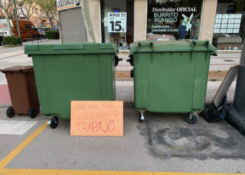 Agraïm els dibuixos de suport adreçats al nostre personal essencial de recollida i neteja de residus
