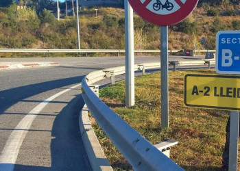 Del dilluns 20 al dimecres 29 de novembre (ambdós inclosos), s'ha tallat el ramal d’incorporació a l’autovia A-2 en sentit Lleida, des del barri de Les Carpes d’Abrera, per treballs d'instal·lació de pantalles acústiques
