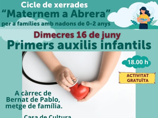 Cicle de xerrades 'Maternem a Abrera' per a famílies amb nadons de 0-2 anys