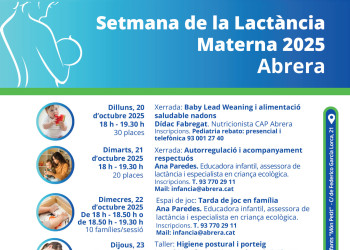 Cartell Setmana de la Lactància Materna 2025