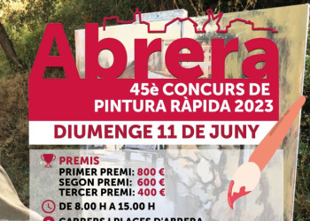 45è Concurs de Pintura Ràpida. Edició 2023