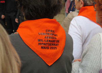 La Coral Contrapunt d’Abrera participa en la “Trobada de Cant Coral a Montserrat pel Mil·lenari” de la Federació Catalana d’Entitats Corals