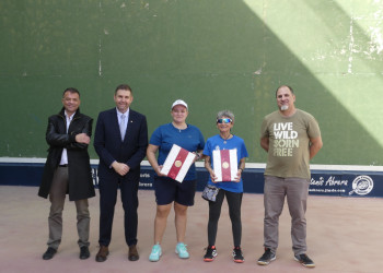 Èxit de participació en el I Open Femení del Club Frontenis Abrera!
