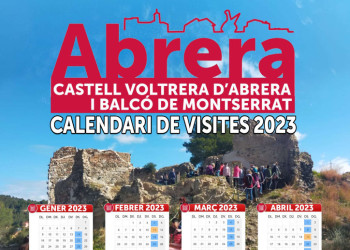 Calendari de portes obertes i visites guiades al Castell de Voltrera i Balcó de Montserrat pel 2023