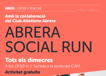 Abrera posa en marxa l’Abrera Social Run, una activitat gratuïta per fomentar l’esport i l’activitat física