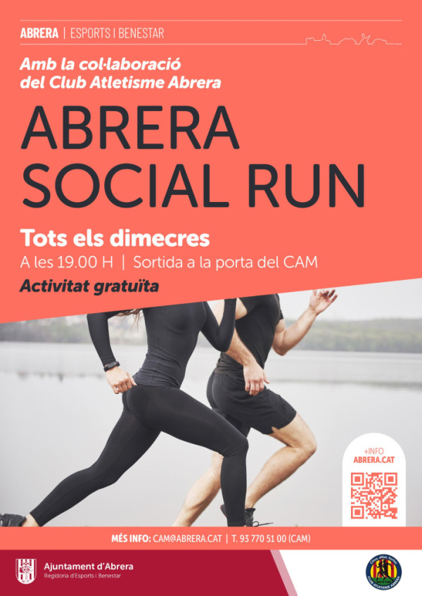 Abrera posa en marxa l’Abrera Social Run, una activitat gratuïta per fomentar l’esport i l’activitat física