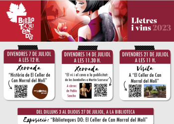 Des de la Biblioteca Josep Roca i Bros d'Abrera ens adherim al projecte ‘Biblioteques amb DO’