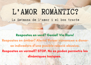 L'amor romàntic? La setmana de l'amor i el bon tracte