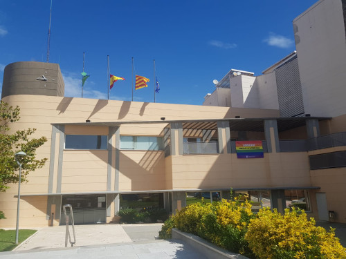 Bandera LGTBIfobia ajuntament abrera