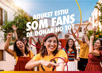 Aquest estiu som fans de donar-ho tot! El proper divendres 24 de juliol, veniu a donar sang i plasma a la Casa de Cultura d'Abrera