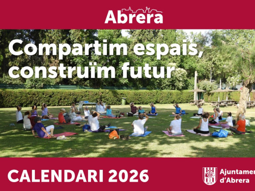 Calendari d'Abrera 2026 d'Abrera: Compartim espais, construïm futur!