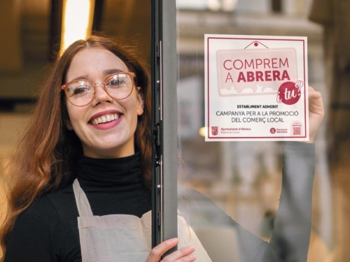Impulsem una nova campanya per fomentar el comerç local: 'Comprem a Abrera Online'