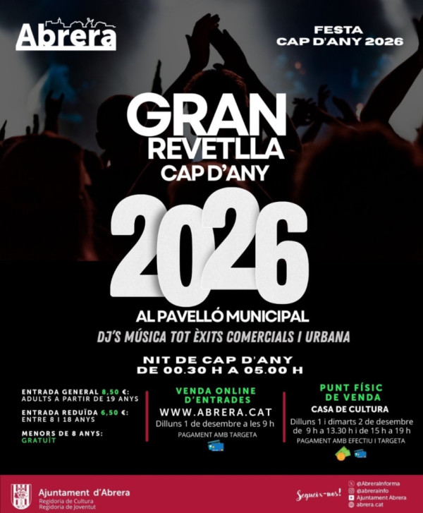 Gran revetlla de Cap d'Any 2026