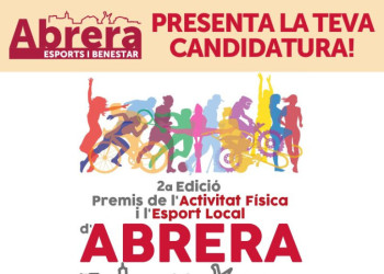 Abrera amb l'esport! Convoquem els 2ns Premis de l'Activitat Física i l'Esport Local