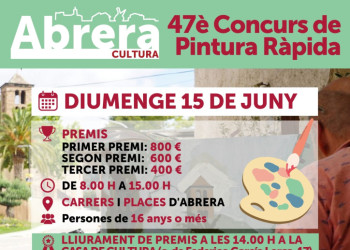 CARTELL 47E CONCURS PINTURA RÀPIDA 2025