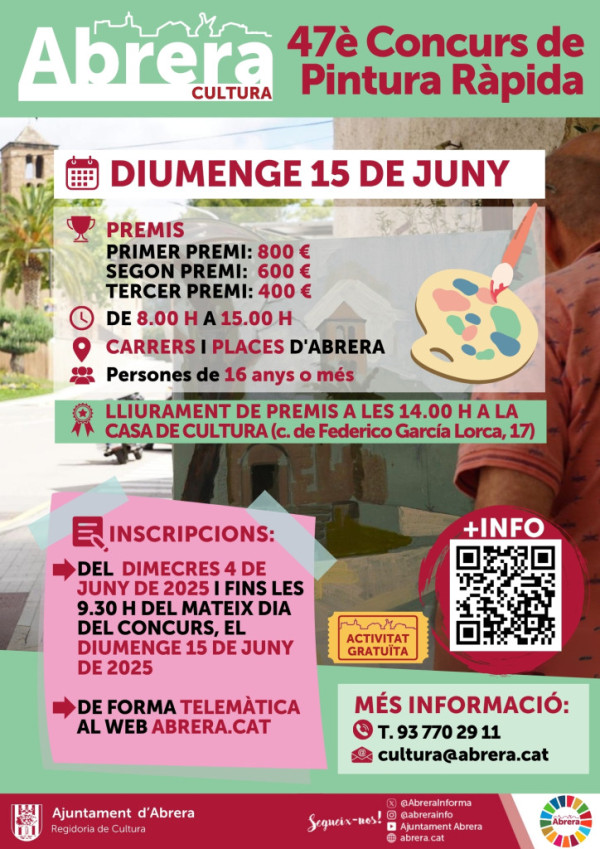 CARTELL 47E CONCURS PINTURA RÀPIDA 2025