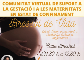 Continuem amb les activitats organitzades a Abrera amb la iniciativa del 'Maternem en temps de confinament'.