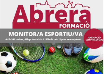 Cartell curs monitor-a esportiu-va - Inici abril 2025