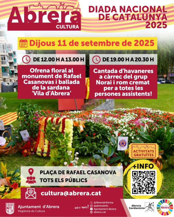 Cartell Diada Nacional de Catalunya 2025