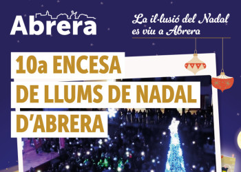 Cartell 10a Encesa de Llums de Nadal 2025