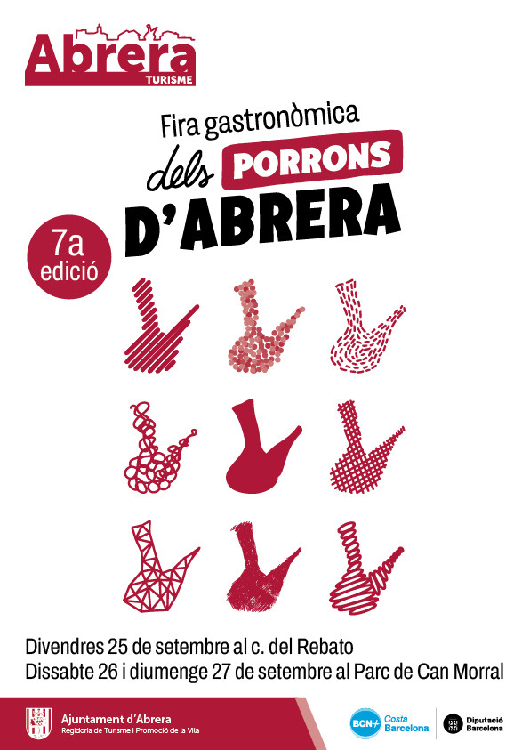Cartell 7a Fira Gastronòmica dels Porrons d'Abrera