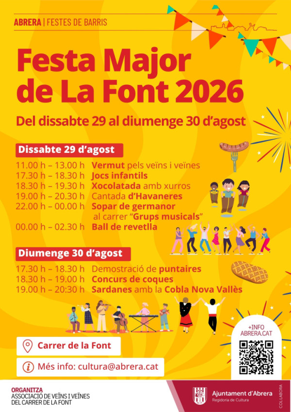 CARTELL FM LA FONT 2026