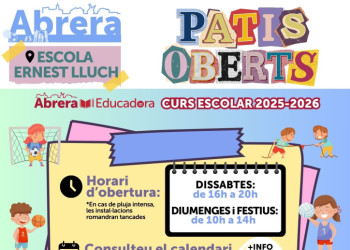 CARTELL PATIS OBERTS ERNEST LLUCH - SETEMBRE 2025