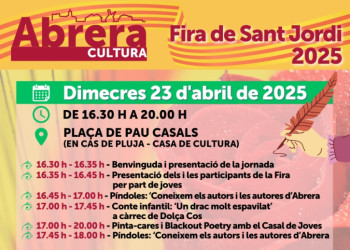 CARTELL SANT JORDI ABRERA 2025