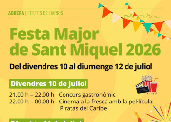 CARTELL FM SANT MIQUEL 2026
