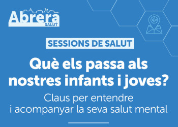 Continuem amb les xerrades del cicle de sessions de salut comunitària a Abrera obert a tota la ciutadania. Us hi esperem!