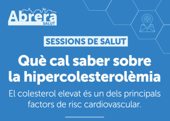 Sessió de salut 27 de maig de 2026: Què cal saber de la hipercolesterolèmia